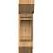 Ekena Millwork Olympic Slat Smooth Bracket w/ Offset Brace, Western Red Cedar, 7 1/2"W x 22"D x 26"H BKT0806X22X26OLY06SWR - alternate 2